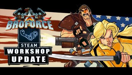 Broforce - October Update Key Art