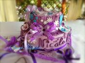 ❀❤︎Torta Violetta e....tantissimi fiocchi!❤︎❀