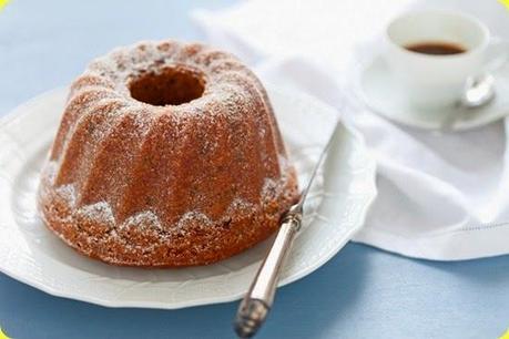 Torta al caffè e gocce di cioccolato