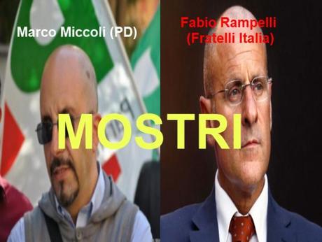 Marco Miccoli e Fabio Rampelli