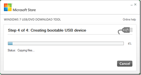 USB-DVD Download Tool - Windows 10 - 5