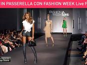 Sali passerella ‘Fashion Week Live Free’