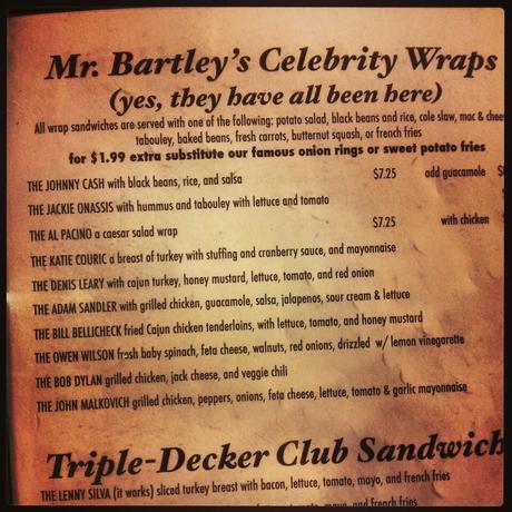 Mr Bartley's, Cambridge, Boston