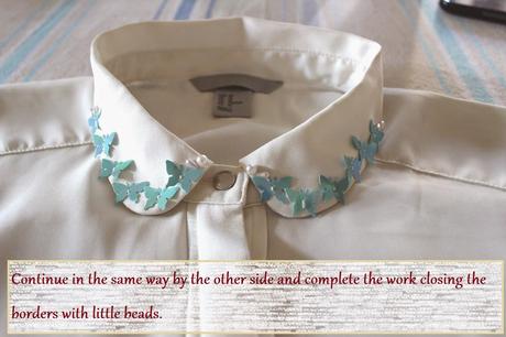 Daddy's DIY - Shirt collar embellishments