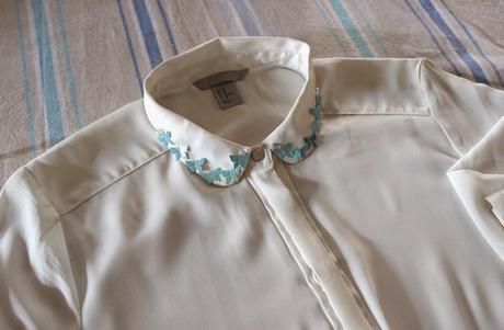 Daddy's DIY - Shirt collar embellishments