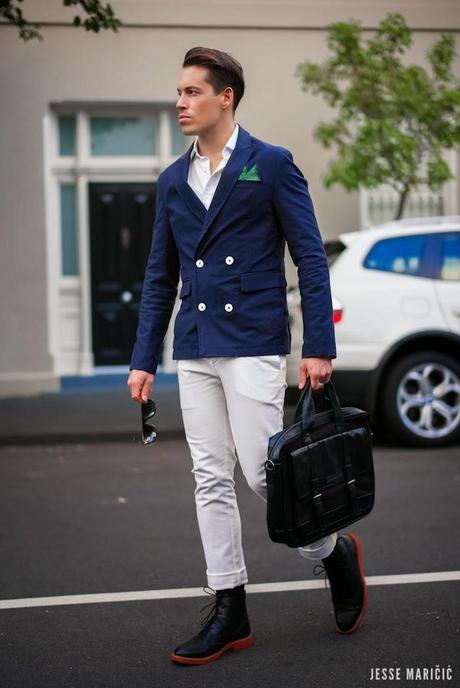 Stylish men: Jesse Maricic