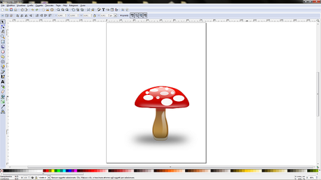 Il risultato finale in Inkscape