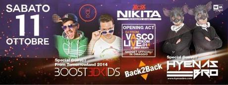 11/10 Boostedkids vs Hyenas Bro - opening act djs from Vasco Live Kom .014 @ Nikita, Telgate (Bg)