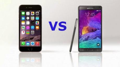 Samsung Galaxy Note 4 vs iPhone 6 Plus: video confronto in italiano