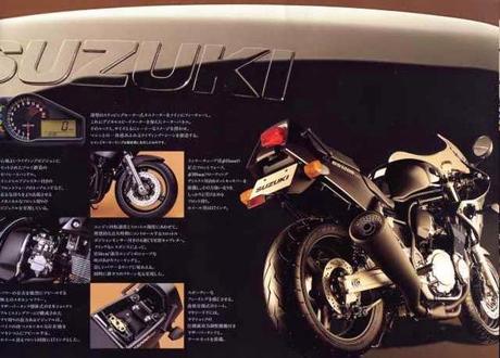 Vintage Japan Brochures: Suzuki GS 1200 SS 2001