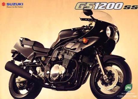 Vintage Japan Brochures: Suzuki GS 1200 SS 2001