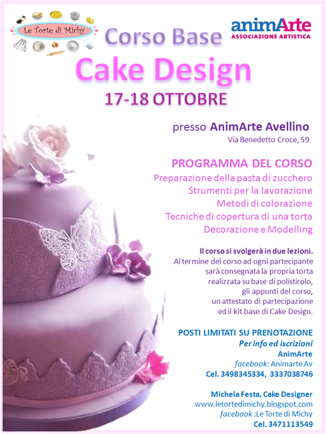Il mio Corso Base di Cake Design ad Avellino