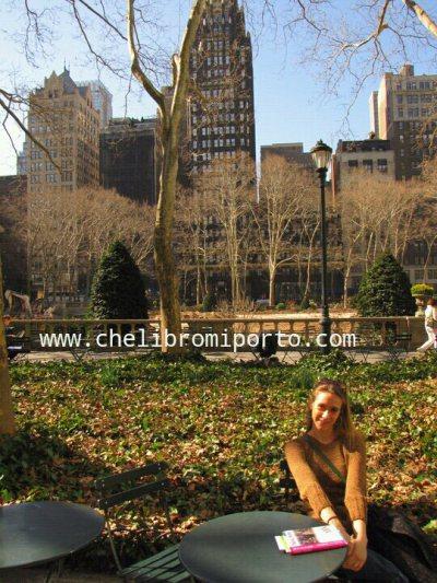 Eccomi a Bryant Park in primavera. Ricordi di un viaggio di qualche anno fa