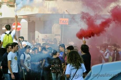 Studenti: La manifestazione di Sorrento..