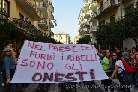 Studenti: La manifestazione di Sorrento..