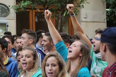 Studenti: La manifestazione di Sorrento..