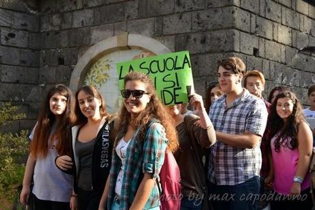 Studenti: La manifestazione di Sorrento..