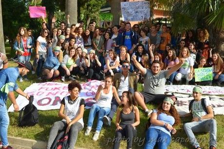 Studenti: La manifestazione di Sorrento..