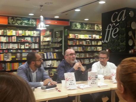 I semi del male - la presentazione alla Feltrinelli di Milano con Sandrone Dazieri