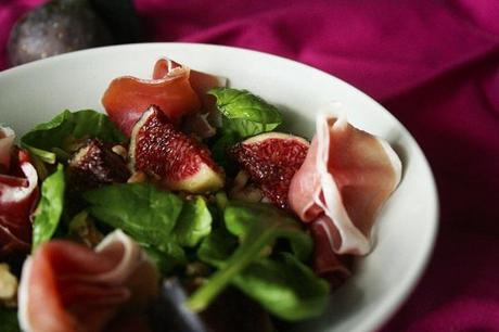 Insalata di fichi e spinaci 4