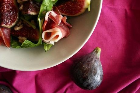 Insalata di fichi e spinaci