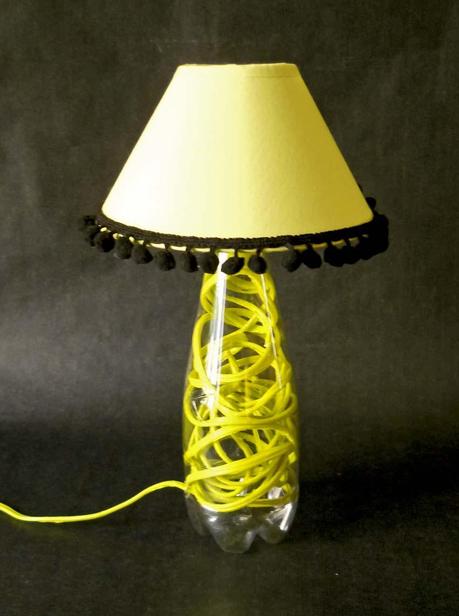 Tutorial - lampada da tavolo con bottiglia_2