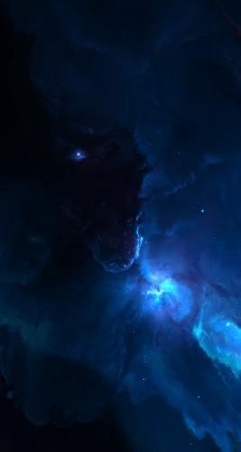 Ecco tre sfondi per iPhone 6/6 Plus e iPhone 5/5S/5C Atlantis Labyrinth Nebula-iphone-5s-parallax-applefive_net