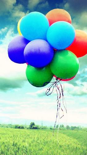 Ecco tre sfondi per iPhone 6/6 Plus e iPhone 5/5S/5C palloncini-iPhone 6 plus-applefive_net
