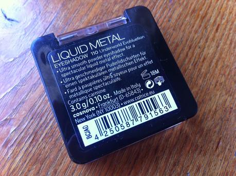 Catrice LIQUID METAL n 110 Underworld Evobluetion