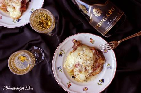 Braciole di maiale di Cinta Senese con Prosciutto Bazzone della Garfagnana e Valle del Serchio e Burrata Pugliese