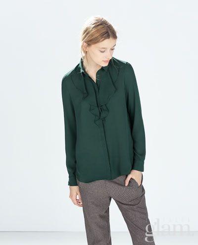 camicia verde