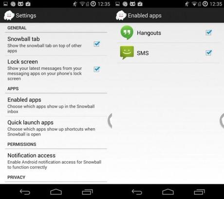 download 31 600x533 Snowball Beta: un centro di notifiche su Android news applicazioni  play store google play store 