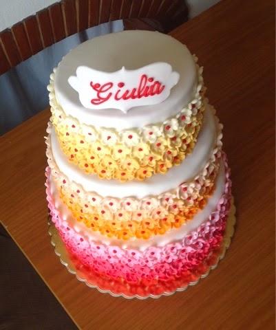 Torta per 18 anni di Giulia