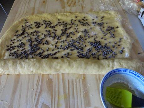 Torta Angelica con gocce di gioccolato