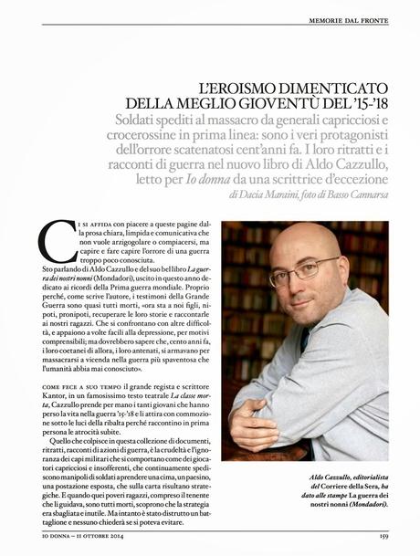 Rassegna dei Libri - 41° settimana - dal  9 ottobre al 15 ottobre 2014