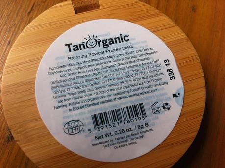 TAN ORGANIC bronzing powder