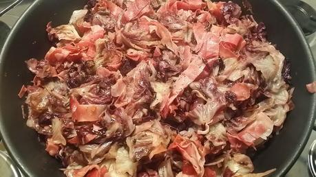 Lasagne affumicate...con radicchio, speck e scamorza affumicata