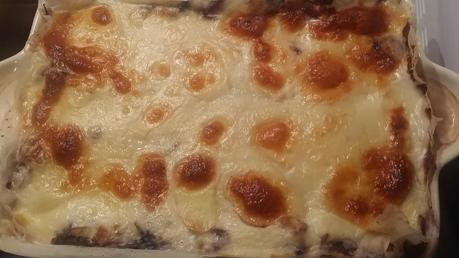 Lasagne affumicate...con radicchio, speck e scamorza affumicata