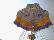 Collo-coprispalle ferri lana Missoni Knitted cowl with yarn