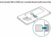 Galaxy Note come dove inserire Telefonica Massima Attenzione