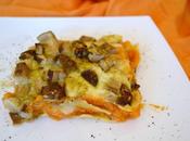 Lasagna zucca porcini scamorza