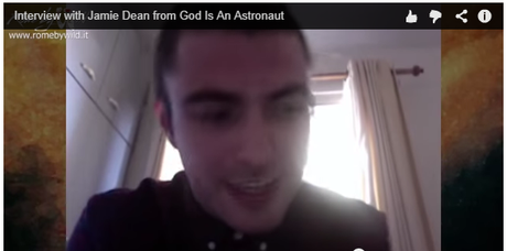 Video Intervista a Jamie Dean (God Is An Astronaut)