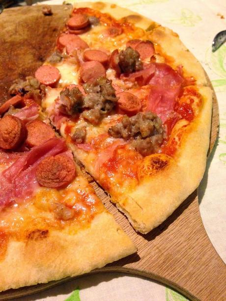 Pizza Dolce: la mia versione con Scquacquerone, Pere, Noci e Miele