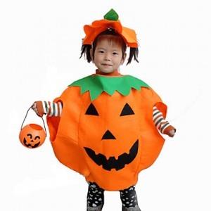 Vestito da zucca per Halloween