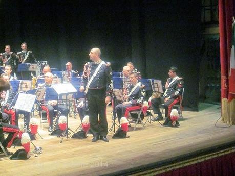 Fanfara del 3° Battaglione Carabinieri di Milano a Fidenza