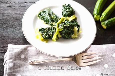 Involtini di cavolo nero alle zucchine