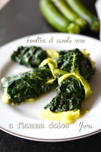 Involtini di cavolo nero alle zucchine