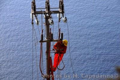 Interruzione di energia elettrica a Positano ...ZONA MONTEPERTUSO