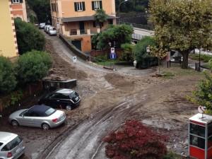 Piazza Roma, a Maccagno (Foto © facebook.com/mauriziomizzi.galeazzi)