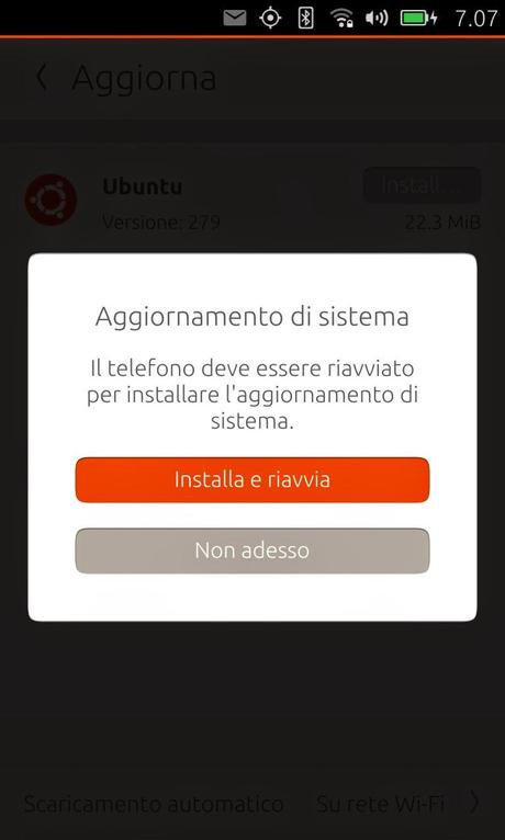 Una settimana con Ubuntu Touch: I giorno - lunedì